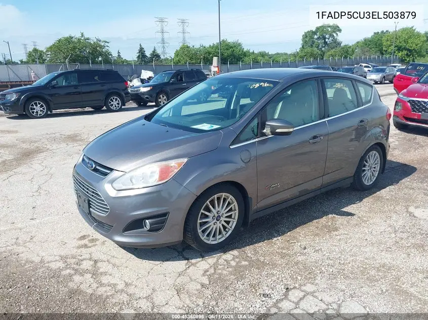 2014 Ford C-Max Energi Sel VIN: 1FADP5CU3EL503879 Lot: 45360896