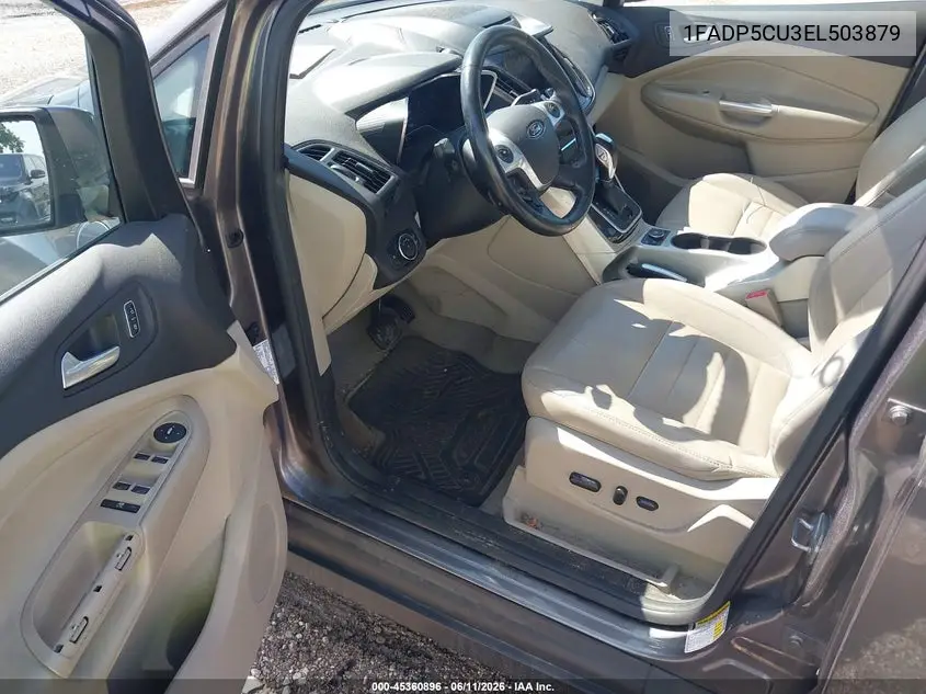 2014 Ford C-Max Energi Sel VIN: 1FADP5CU3EL503879 Lot: 45360896