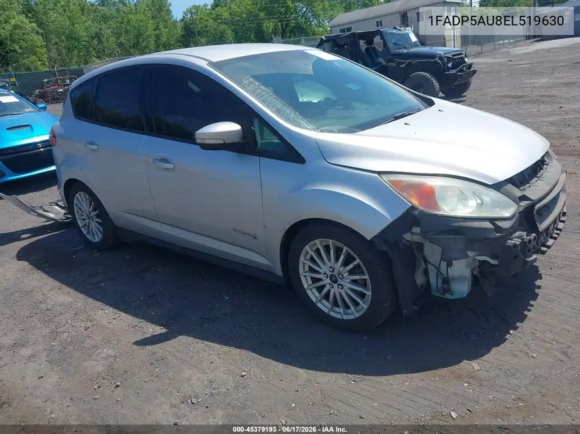 2014 Ford C-Max Hybrid Se VIN: 1FADP5AU8EL519630 Lot: 45379193