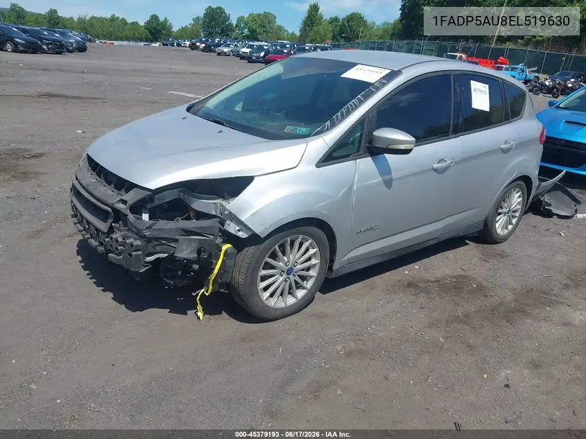 2014 Ford C-Max Hybrid Se VIN: 1FADP5AU8EL519630 Lot: 45379193