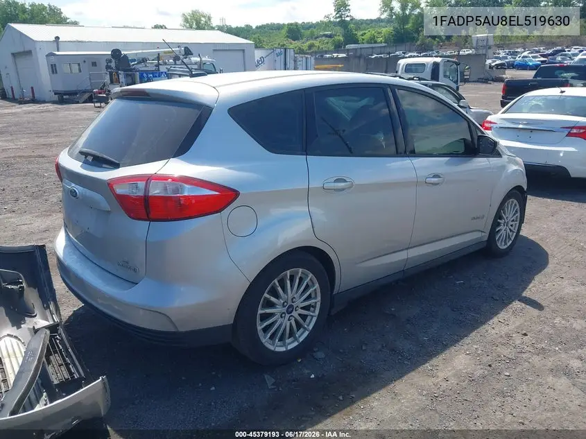 2014 Ford C-Max Hybrid Se VIN: 1FADP5AU8EL519630 Lot: 45379193
