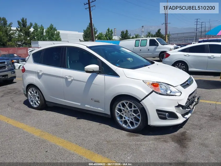 2014 Ford C-Max Energi Sel VIN: 1FADP5CU8EL510200 Lot: 45390823
