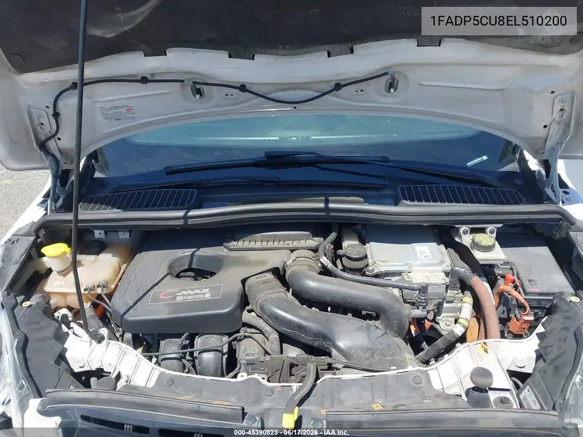 2014 Ford C-Max Energi Sel VIN: 1FADP5CU8EL510200 Lot: 45390823