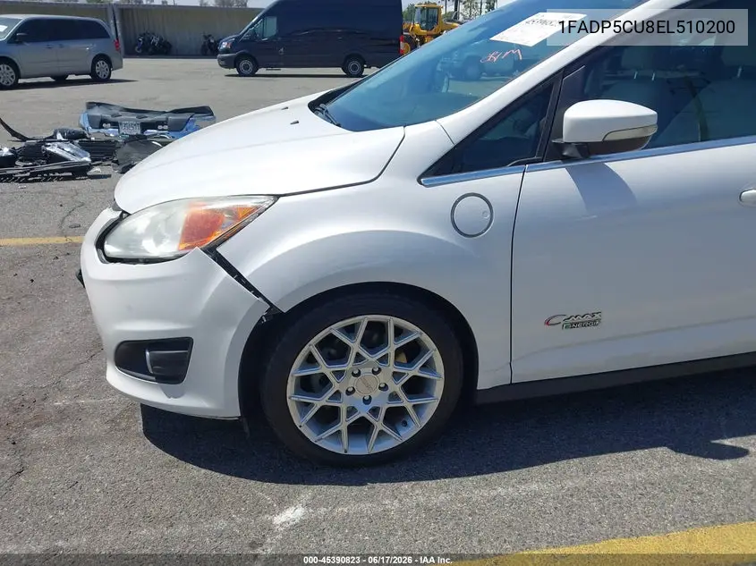 2014 Ford C-Max Energi Sel VIN: 1FADP5CU8EL510200 Lot: 45390823