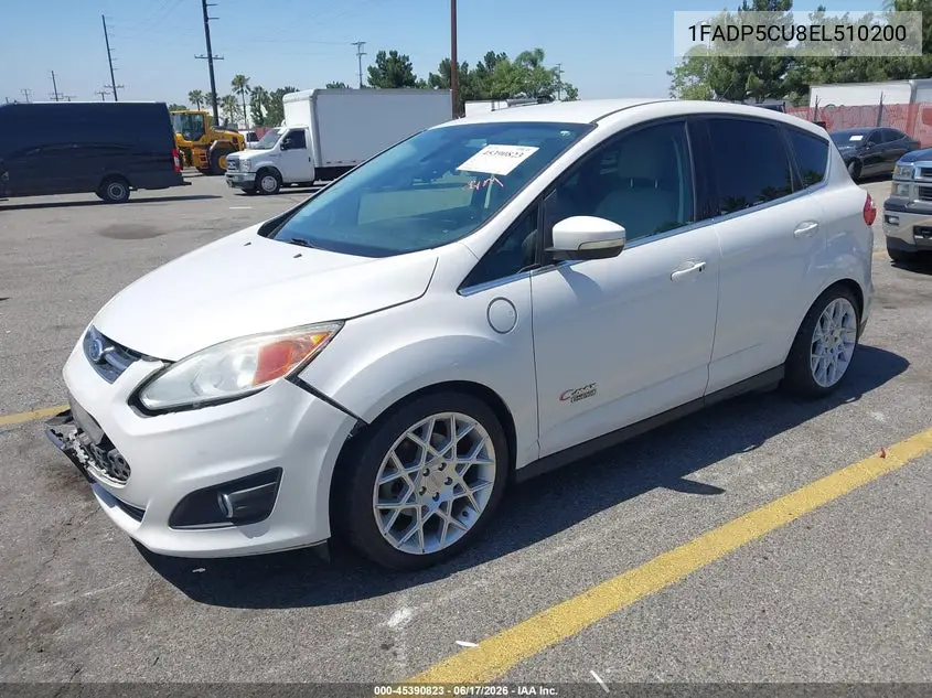 2014 Ford C-Max Energi Sel VIN: 1FADP5CU8EL510200 Lot: 45390823