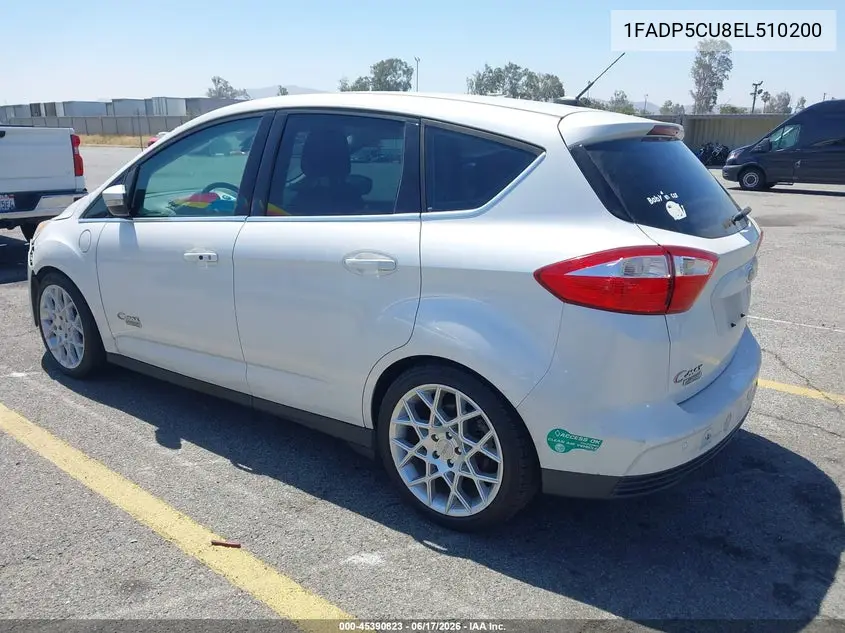 2014 Ford C-Max Energi Sel VIN: 1FADP5CU8EL510200 Lot: 45390823