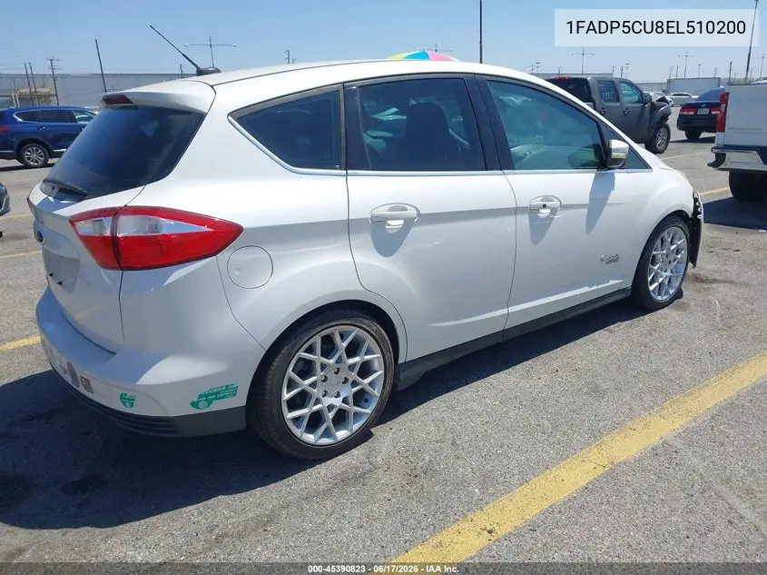 2014 Ford C-Max Energi Sel VIN: 1FADP5CU8EL510200 Lot: 45390823