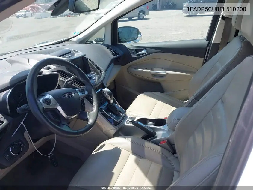 2014 Ford C-Max Energi Sel VIN: 1FADP5CU8EL510200 Lot: 45390823