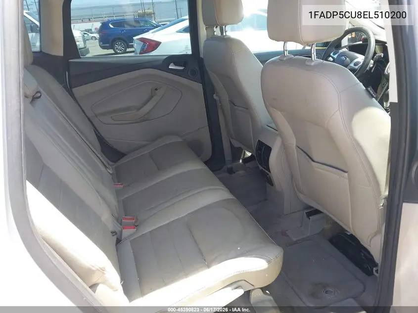 2014 Ford C-Max Energi Sel VIN: 1FADP5CU8EL510200 Lot: 45390823