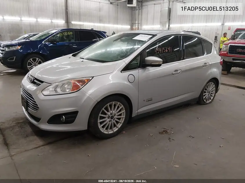 2014 Ford C-Max Energi Sel VIN: 1FADP5CU0EL513205 Lot: 45415241