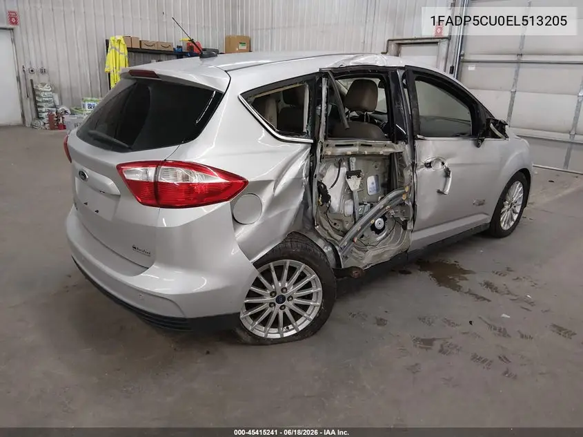 2014 Ford C-Max Energi Sel VIN: 1FADP5CU0EL513205 Lot: 45415241