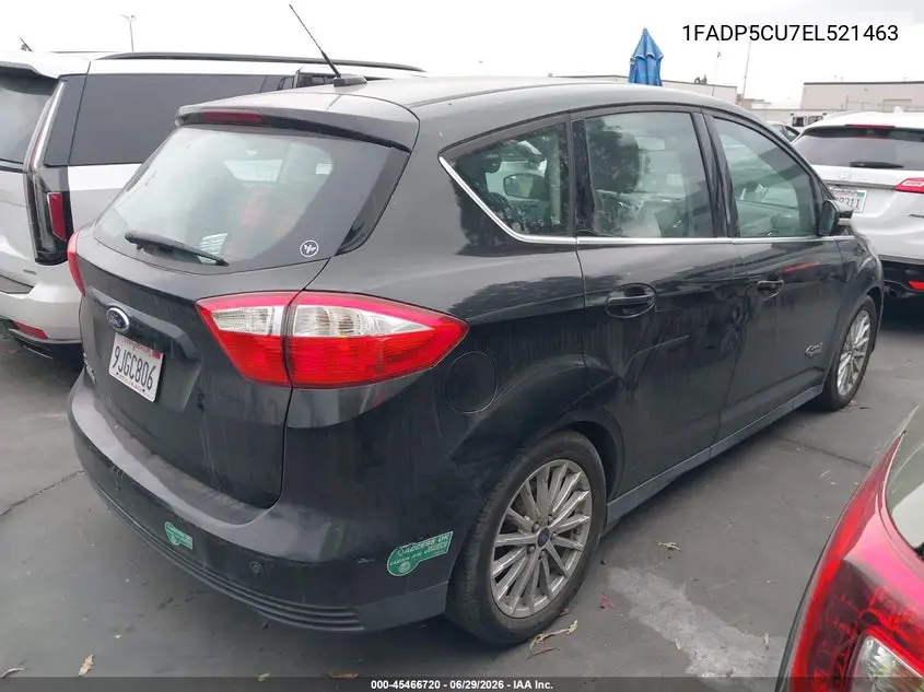 2014 Ford C-Max Energi Sel VIN: 1FADP5CU7EL521463 Lot: 45466720