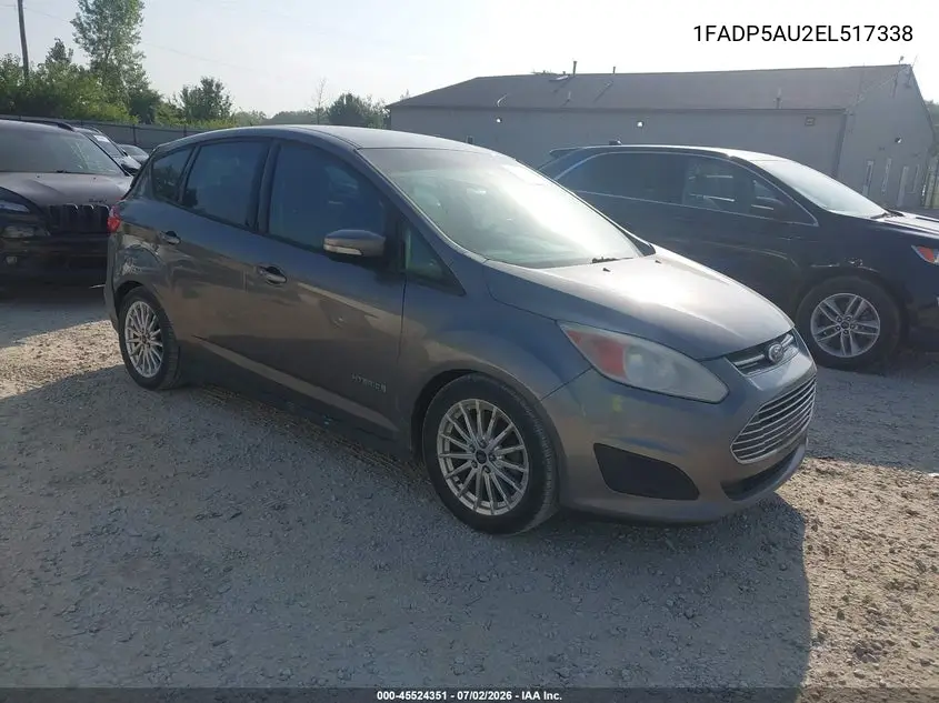 2014 Ford C-Max Hybrid Se VIN: 1FADP5AU2EL517338 Lot: 45524351