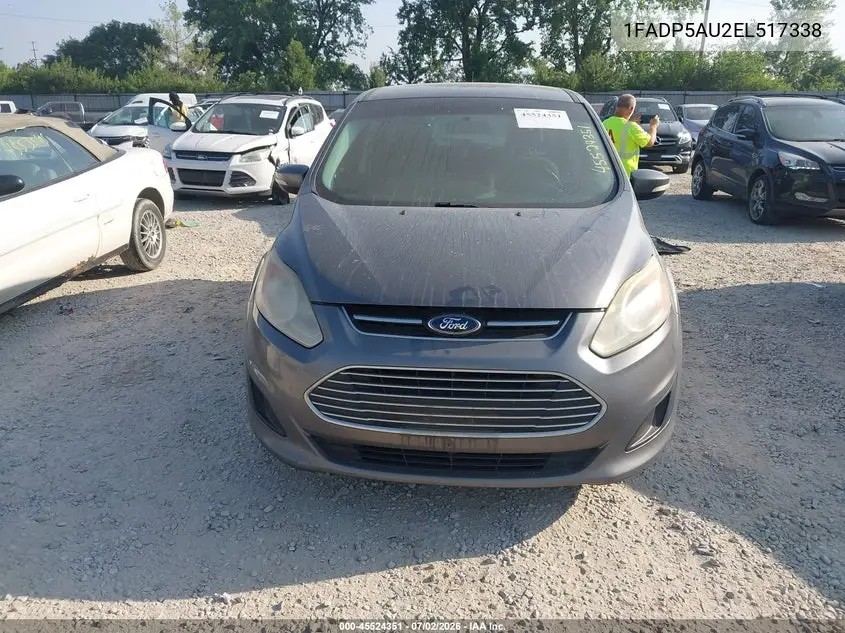 2014 Ford C-Max Hybrid Se VIN: 1FADP5AU2EL517338 Lot: 45524351