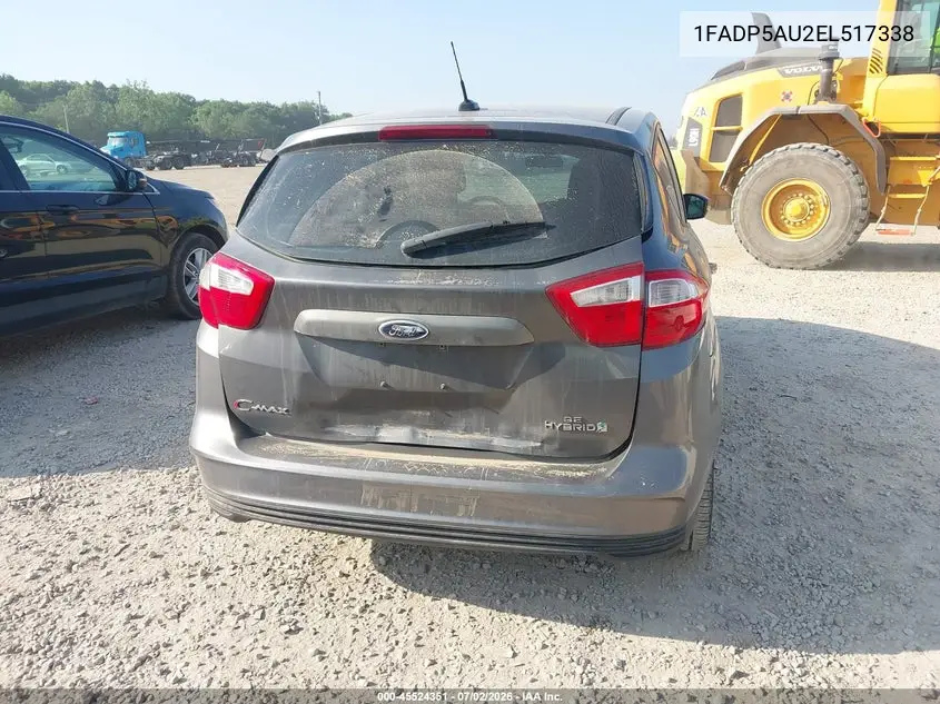 2014 Ford C-Max Hybrid Se VIN: 1FADP5AU2EL517338 Lot: 45524351