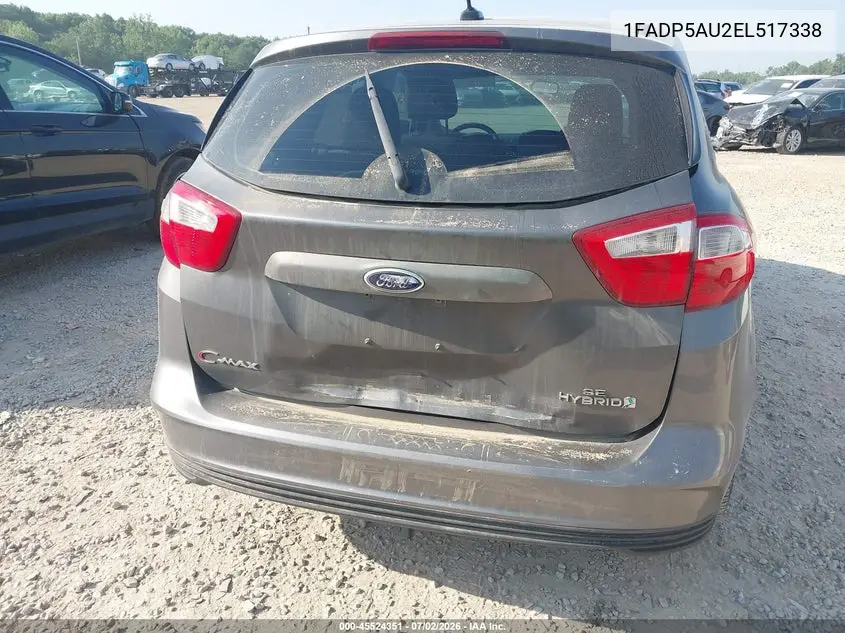 2014 Ford C-Max Hybrid Se VIN: 1FADP5AU2EL517338 Lot: 45524351