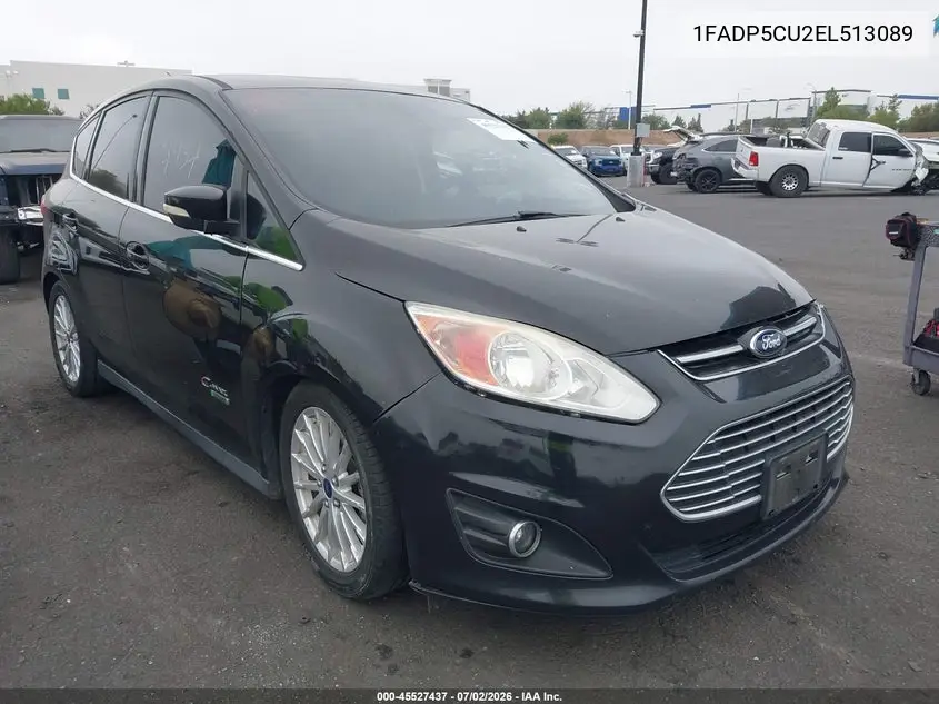 2014 Ford C-Max Energi Sel VIN: 1FADP5CU2EL513089 Lot: 45527437