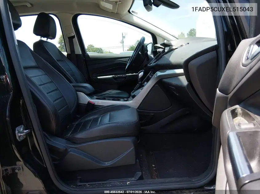 2014 Ford C-Max Energi Sel VIN: 1FADP5CUXEL515043 Lot: 45532542