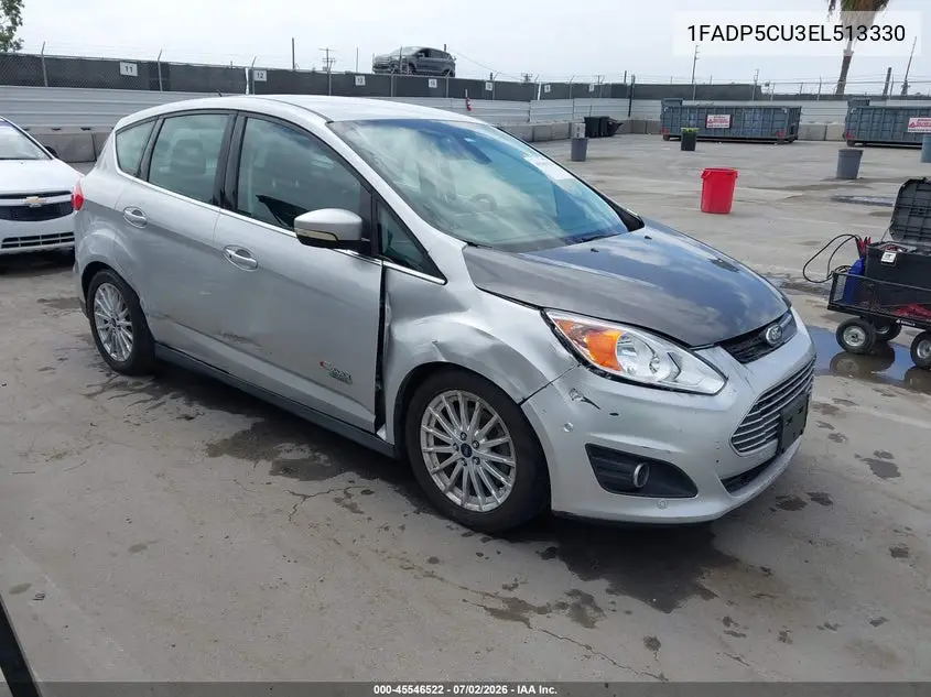 2014 Ford C-Max Energi Sel VIN: 1FADP5CU3EL513330 Lot: 45546522
