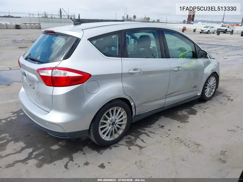 2014 Ford C-Max Energi Sel VIN: 1FADP5CU3EL513330 Lot: 45546522
