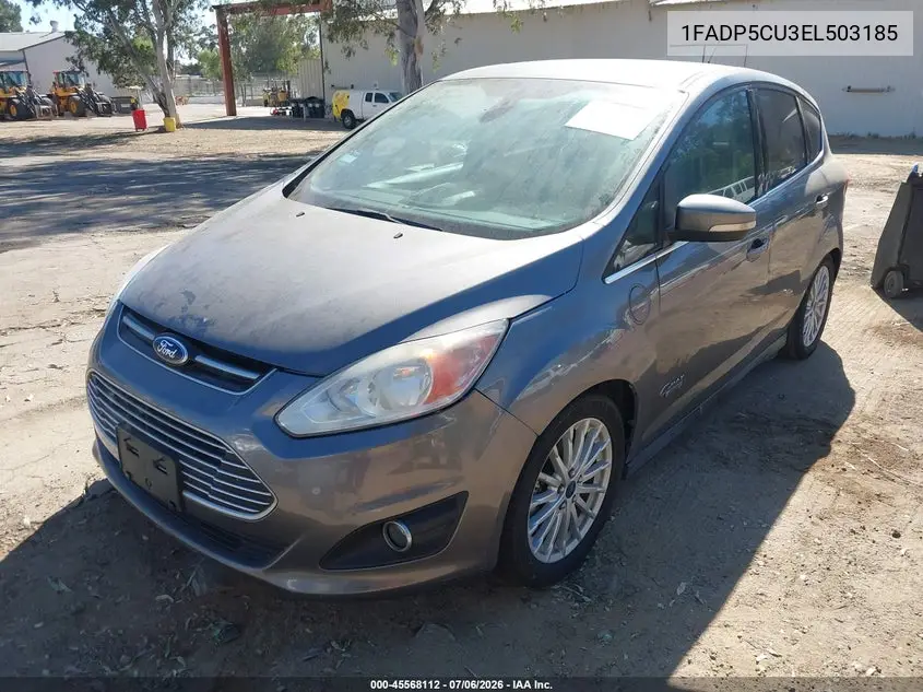 2014 Ford C-Max Energi Sel VIN: 1FADP5CU3EL503185 Lot: 45568112