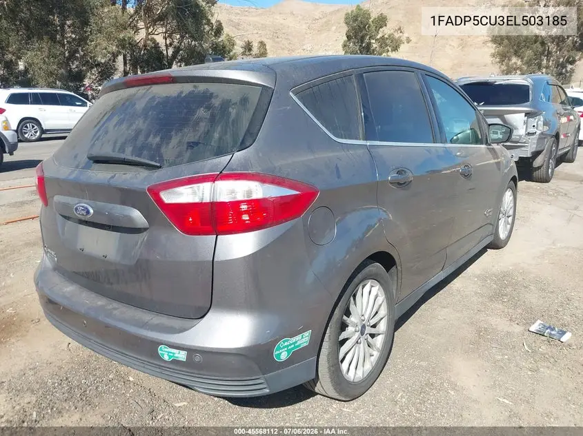 2014 Ford C-Max Energi Sel VIN: 1FADP5CU3EL503185 Lot: 45568112