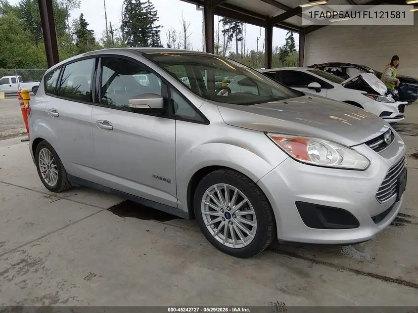2015 Ford C-Max Hybrid Se VIN: 1FADP5AU1FL121581 Lot: 45242727
