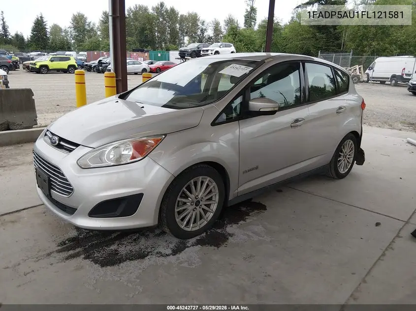 2015 Ford C-Max Hybrid Se VIN: 1FADP5AU1FL121581 Lot: 45242727
