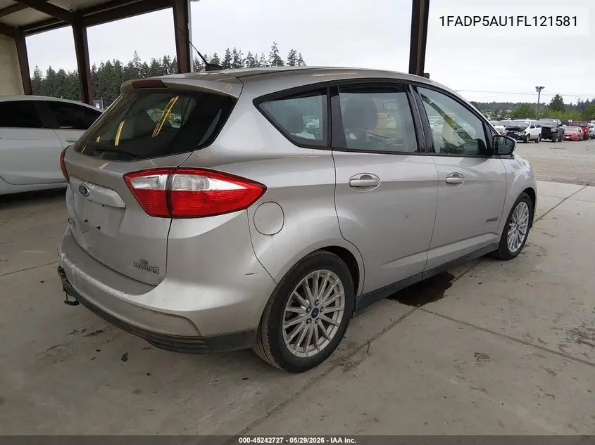 2015 Ford C-Max Hybrid Se VIN: 1FADP5AU1FL121581 Lot: 45242727