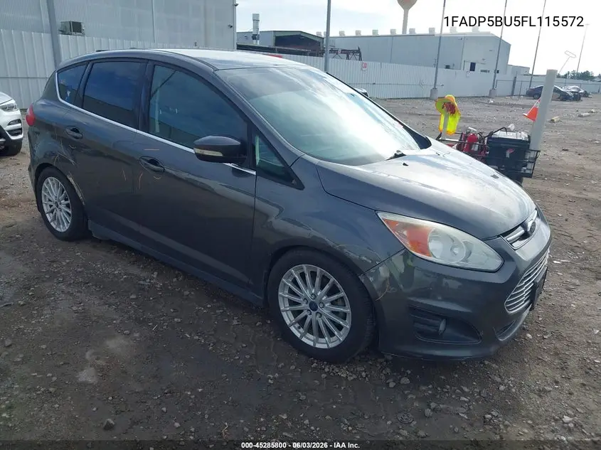 2015 Ford C-Max Hybrid Sel VIN: 1FADP5BU5FL115572 Lot: 45285800