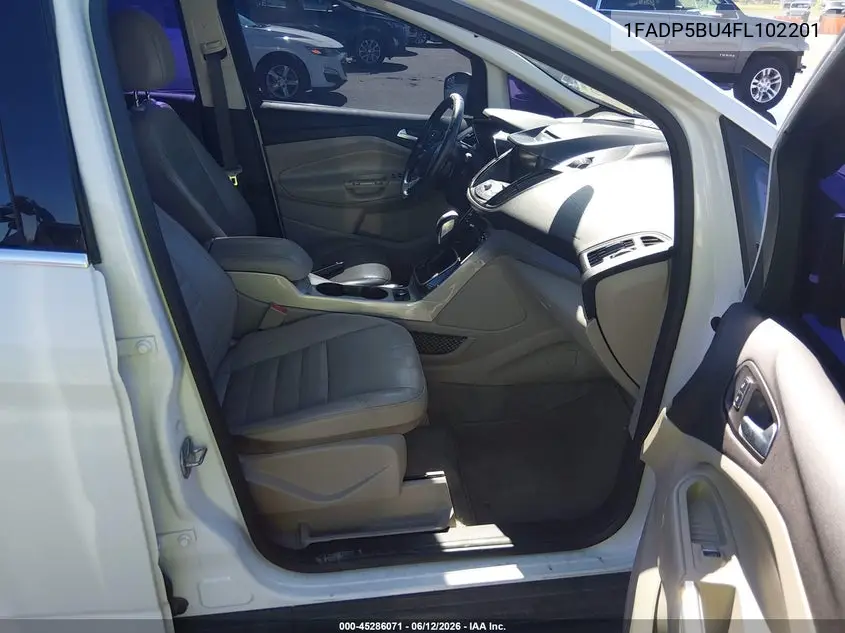 2015 Ford C-Max Hybrid Sel VIN: 1FADP5BU4FL102201 Lot: 45286071