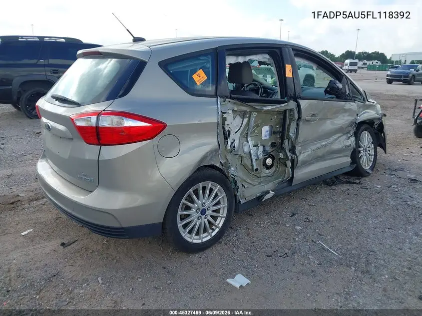 2015 Ford C-Max Hybrid Se VIN: 1FADP5AU5FL118392 Lot: 45327469
