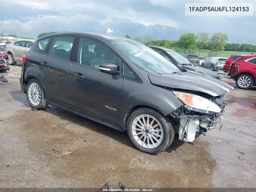2015 Ford C-Max Hybrid Se VIN: 1FADP5AU6FL124153 Lot: 45346069