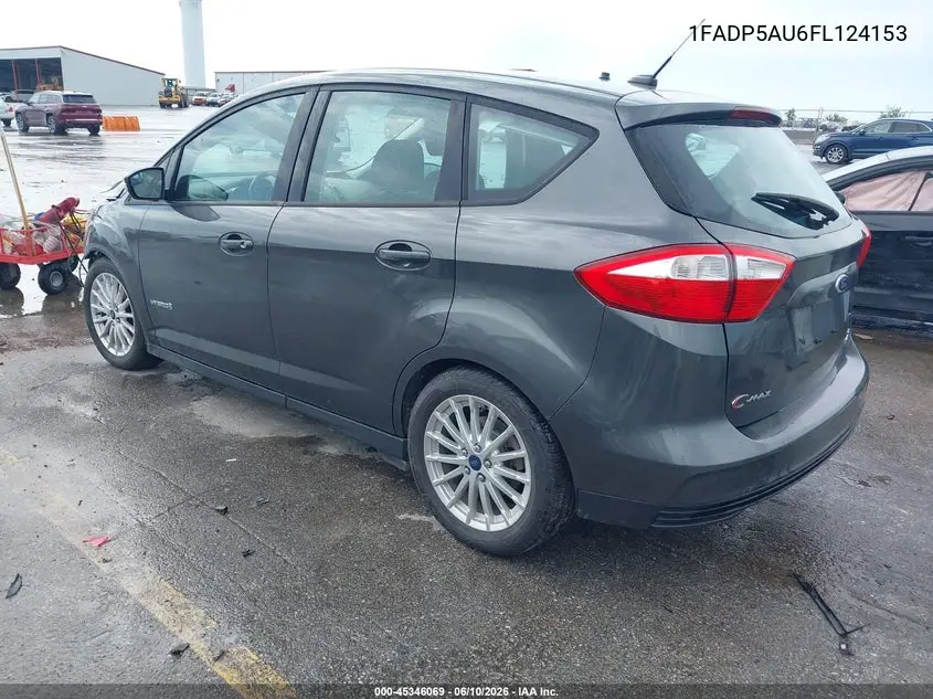 2015 Ford C-Max Hybrid Se VIN: 1FADP5AU6FL124153 Lot: 45346069