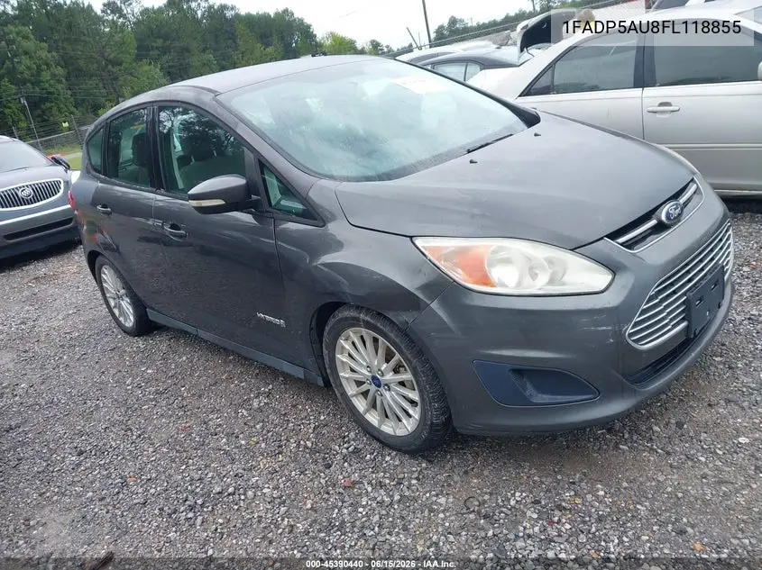 2015 Ford C-Max Hybrid Se VIN: 1FADP5AU8FL118855 Lot: 45390440