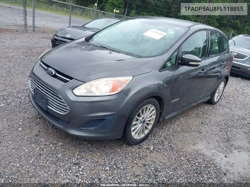 2015 Ford C-Max Hybrid Se VIN: 1FADP5AU8FL118855 Lot: 45390440