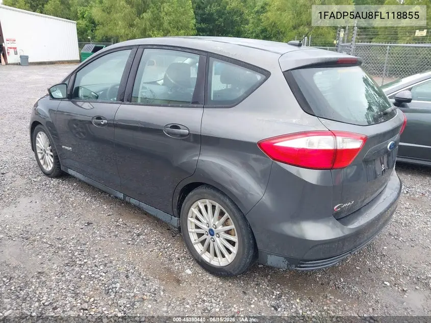 2015 Ford C-Max Hybrid Se VIN: 1FADP5AU8FL118855 Lot: 45390440