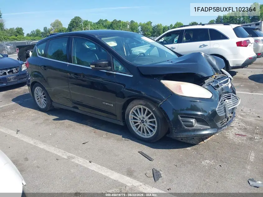 2015 Ford C-Max Hybrid Sel VIN: 1FADP5BUXFL102364 Lot: 45419775