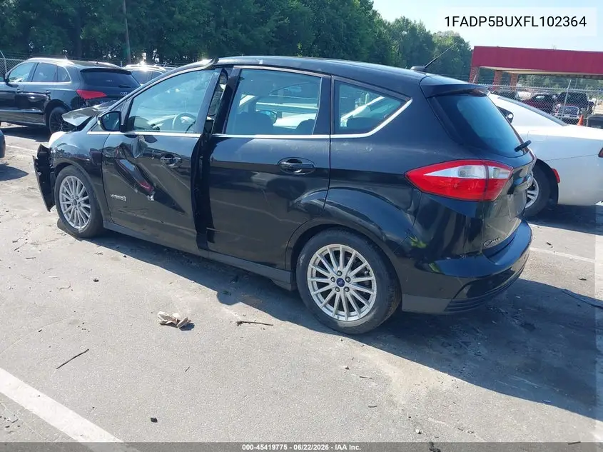 2015 Ford C-Max Hybrid Sel VIN: 1FADP5BUXFL102364 Lot: 45419775