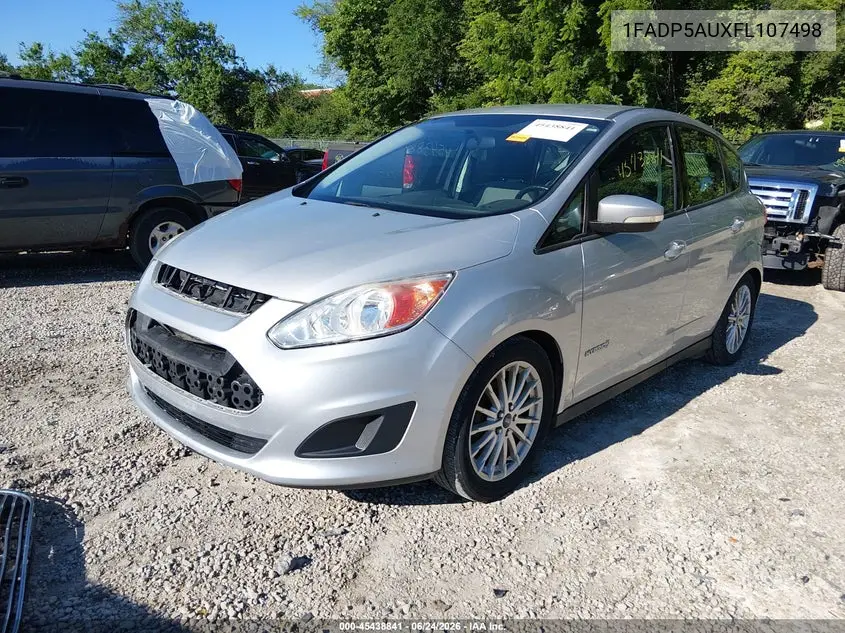 2015 Ford C-Max Hybrid Se VIN: 1FADP5AUXFL107498 Lot: 45438841