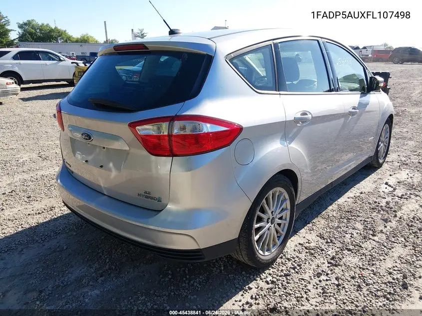 2015 Ford C-Max Hybrid Se VIN: 1FADP5AUXFL107498 Lot: 45438841