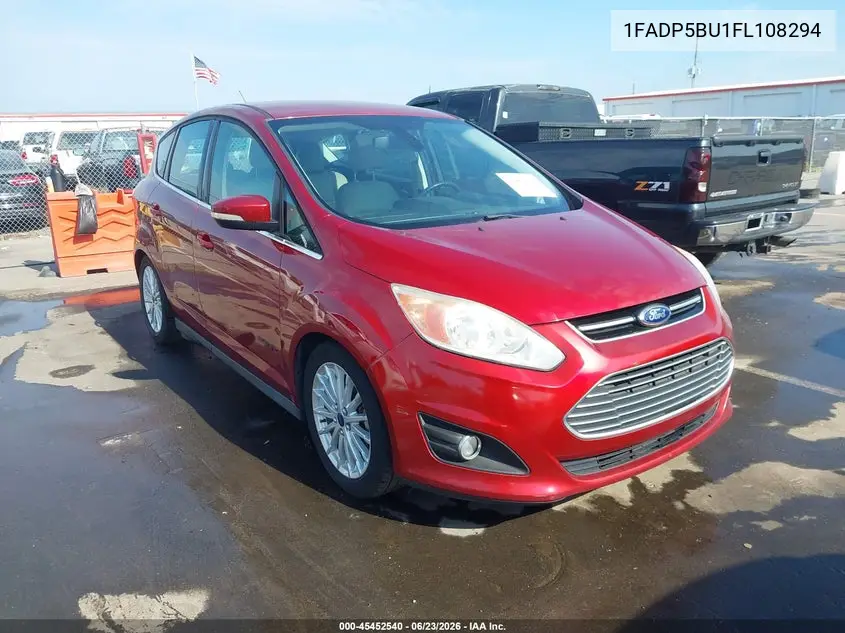 2015 Ford C-Max Hybrid Sel VIN: 1FADP5BU1FL108294 Lot: 45452540