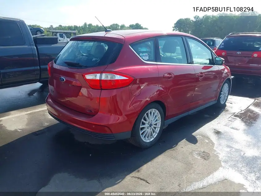 2015 Ford C-Max Hybrid Sel VIN: 1FADP5BU1FL108294 Lot: 45452540