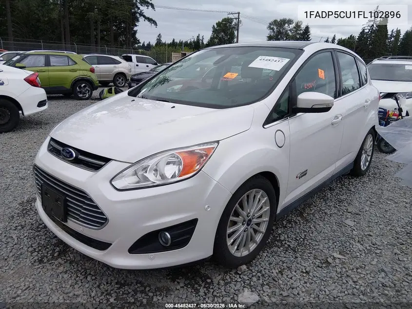 2015 Ford C-Max Energi Sel VIN: 1FADP5CU1FL102896 Lot: 45482437