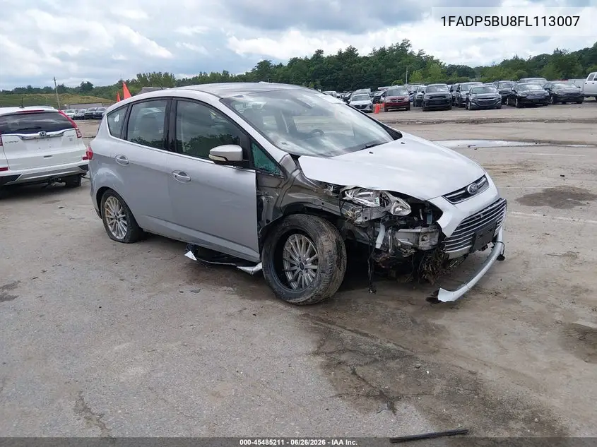 2015 Ford C-Max Hybrid Sel VIN: 1FADP5BU8FL113007 Lot: 45485211