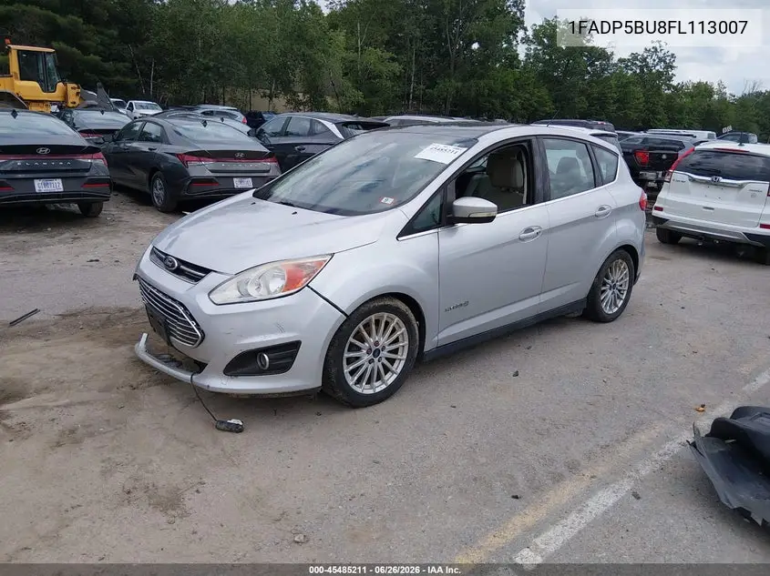2015 Ford C-Max Hybrid Sel VIN: 1FADP5BU8FL113007 Lot: 45485211