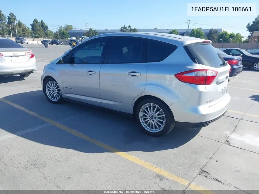 2015 Ford C-Max Hybrid Se VIN: 1FADP5AU1FL106661 Lot: 45493769