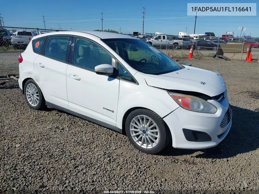 2015 Ford C-Max Hybrid Se VIN: 1FADP5AU1FL116641 Lot: 45584517