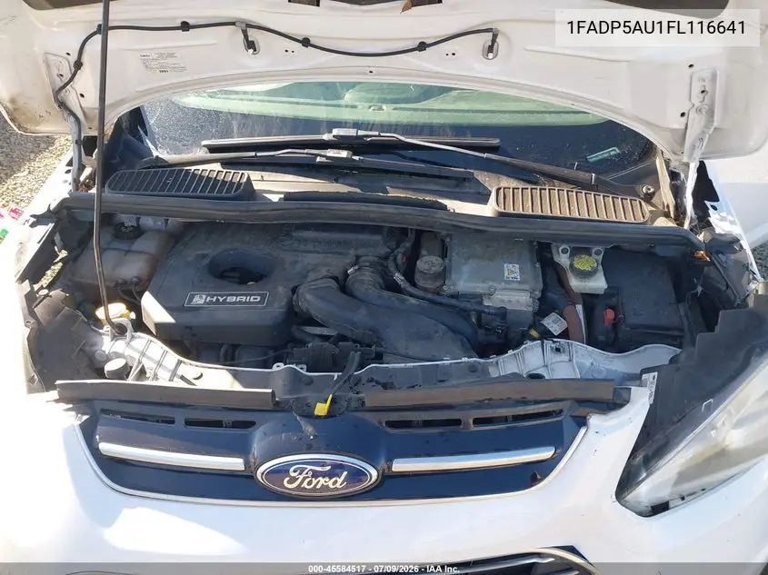 2015 Ford C-Max Hybrid Se VIN: 1FADP5AU1FL116641 Lot: 45584517
