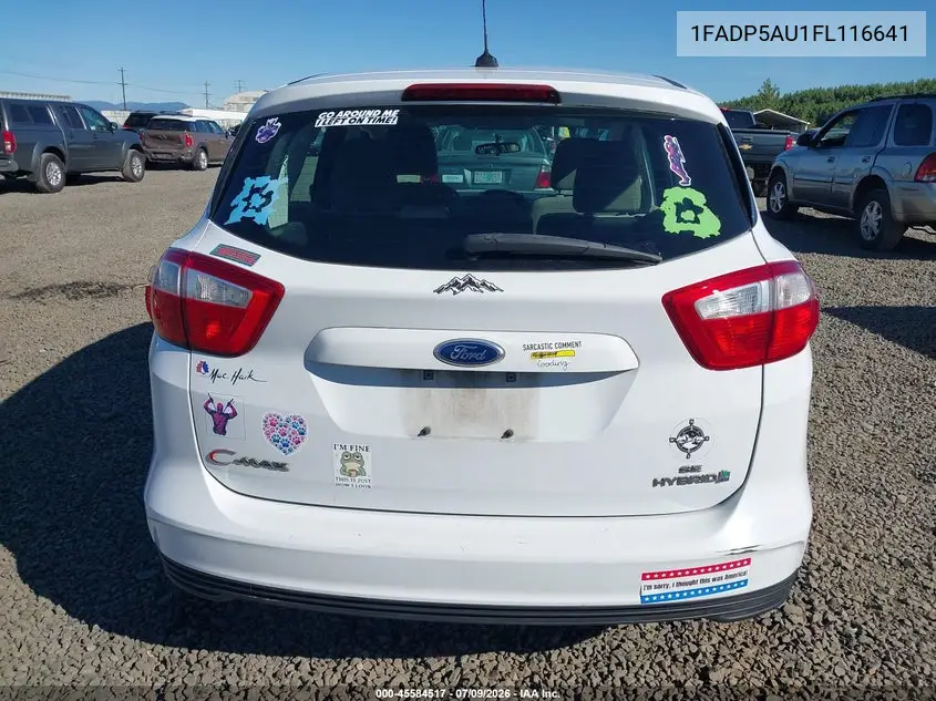 2015 Ford C-Max Hybrid Se VIN: 1FADP5AU1FL116641 Lot: 45584517